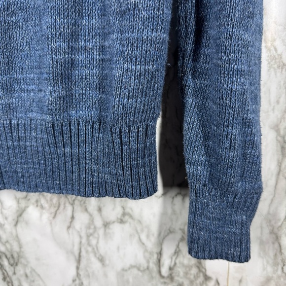 Urban Pipeline Mens Turtle Neck Sweater Blue Casual Long Sleeve Size Medium - Picture 3 of 5